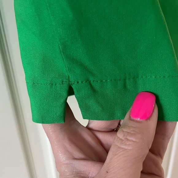 Rafaella designer Green Dress Shorts Summer Women’s size 12 - Picture 3 of 12